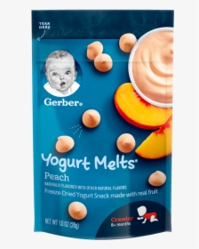 Gerber Yogurt Melts Peach, HD Png Download, Free Download