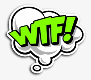 Transparent Wtf Clipart - Wtf Speech Bubble Png, Png Download, Free Download