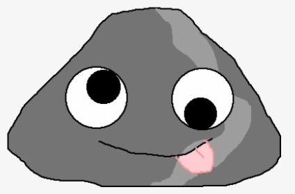 Transparent Googly Eyes Clipart - Rock With Googly Eyes Cartoon, HD Png Download, Free Download