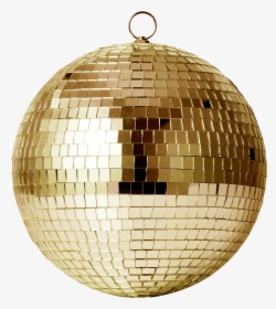Gold Disco Ball Png, Transparent Png, Free Download