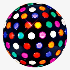 #disco #ball #neon #club #dance #music #party #freetoedit - Disco Light Ball, HD Png Download, Free Download