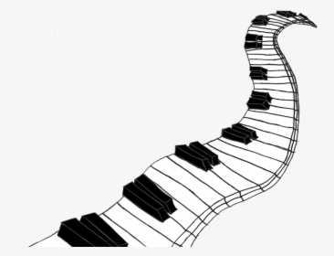 Piano Musical Keyboard Musical Instruments - Piano Keys Drawing Png, Transparent Png, Free Download