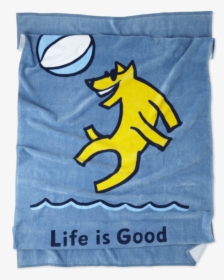 Beach Ball Rocket Beach Towel - Towel, HD Png Download, Free Download