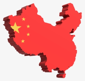 Map Of China/flag Of China Png Image - China Map No Background, Transparent Png, Free Download