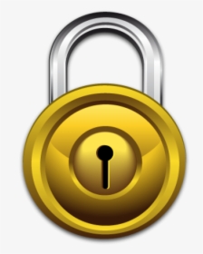 Pad Lock Png Free Download - 3d Lock Icon Png, Transparent Png, Free Download