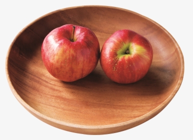 Two Red Apples In Plate Png Image - Apple, Transparent Png, Free Download