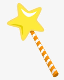 Magic Wand Cartoon Style Clip Arts - Sun Stencils For Painting, HD Png Download, Free Download