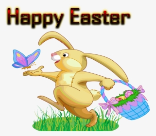 Happy Easter Png Free Background - Cartoon, Transparent Png, Free Download