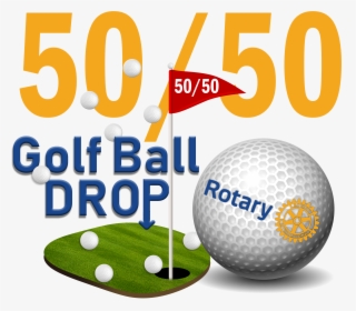 Golf Ball Drop Logo 2019 50-50 - Owner Udice Za Belu Ribu, HD Png Download, Free Download