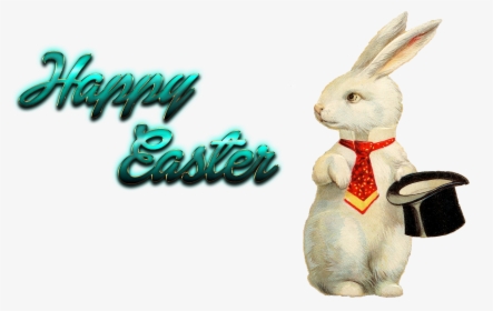 Happy Easter Png Happy Easter Day Png - Domestic Rabbit, Transparent Png, Free Download