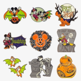 Disney Halloween Free Png Image - Disneyland Halloween Pins 2018, Transparent Png, Free Download