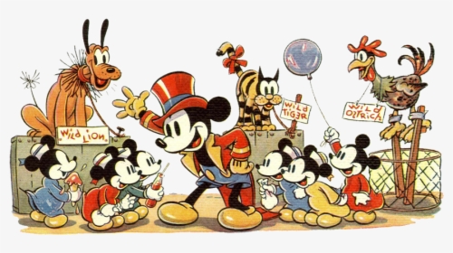 Mickcircus Png Pixels Magic - Mickey Mouse Donald Duckgoofy, Transparent Png, Free Download