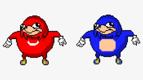 Red And Blue Ugandan Knuckles, HD Png Download, Free Download