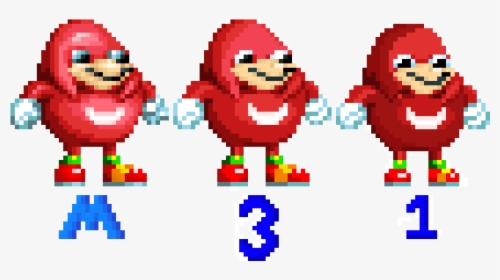 Sonic 3 And Ugandan Knuckles, HD Png Download, Free Download