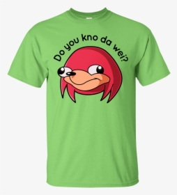 Ugandan Knuckles T-shirt - Ugandan Knuckles Memes Clean, HD Png Download, Free Download