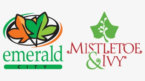 Emerald City Mistletoe And Ivy - Emblem, HD Png Download, Free Download