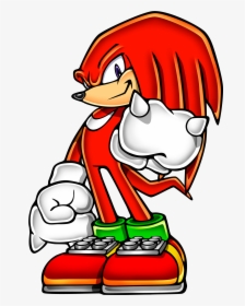 Advance Knuckles - Knuckles The Echidna, HD Png Download, Free Download