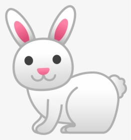 Cute Bunny Emoji Transparent Png Image - Rabbit Icon, Png Download, Free Download