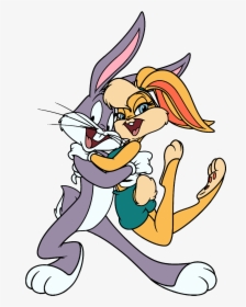 Bugs Bunny Clipart - Bugs Bunny Y Lola Bunny Png, Transparent Png, Free Download
