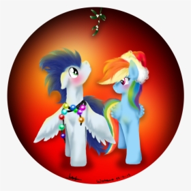 Rainbow Dash And Soarin Kissing, HD Png Download, Free Download