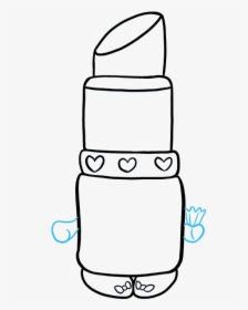 How To Draw Lippy Lips From Shopkins - Easy Shopkin Drawing, HD Png Download, Free Download