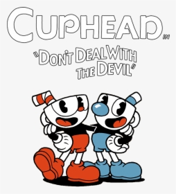 Cuphead Logo And Mascots - Cartoon Video Game Characters, HD Png Download, Free Download