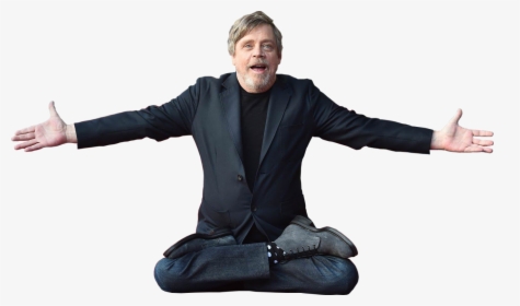 Person Sitting Png , Png Download - Mark Hamill Transparent Background, Png Download, Free Download