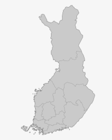 Finland Election Map Blank - Finland Election Map 2019, HD Png Download, Free Download