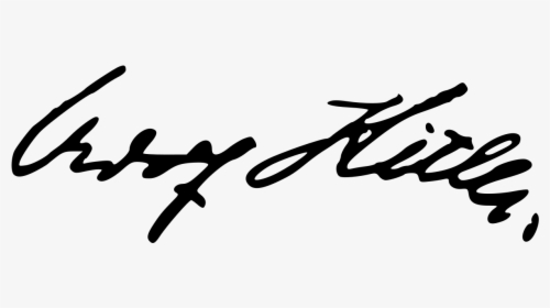 Adolf Hitler Signature Png, Transparent Png, Free Download