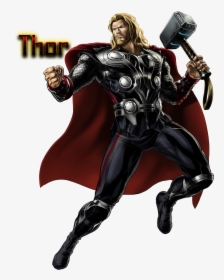Thor Png Download - Marvel Avengers Alliance Superman, Transparent Png, Free Download