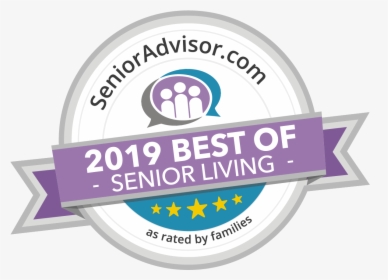 2017 Senior Living - Senior Advisor Best Of Senior Living 2019 Logo, HD Png Download, Free Download