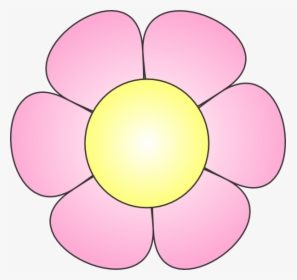 Pink Daisy Svg Clip Arts - Flower Clipart Public Domain, HD Png Download, Free Download
