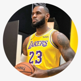 Lakers Media Day 2018 - Lebron James Png Lakers, Transparent Png, Free Download