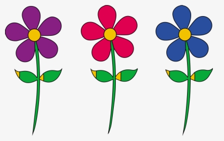3 Free Daisy Png Flowers - Transparent Clipart Of Flowers, Png Download, Free Download