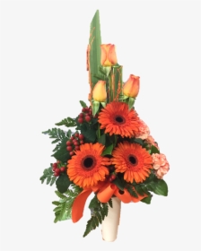 Cut Bouquet Transvaal Flower Design Daisy Floral Clipart - Bouquet, HD Png Download, Free Download