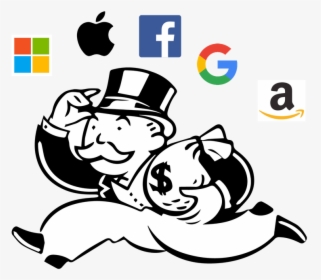 Monopoly Man With Money Bag , Png Download - Monopoly Man Money Bag, Transparent Png, Free Download