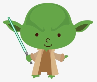 Star Wars Caricatura Yoda, HD Png Download, Free Download