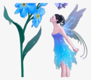 Fairy Png Transparent Images - Forget Me Not, Png Download, Free Download