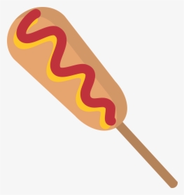 Graphic Free Stock Isolated Corn Big Image - Transparent Corn Dog Clip Art, HD Png Download, Free Download