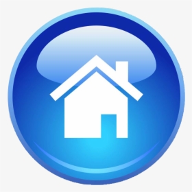 Blue Home Page Icon Png - Website Icon Home Png, Transparent Png, Free Download