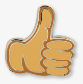 Emoji Thumbs Up Enamel Pin - Paw, HD Png Download, Free Download