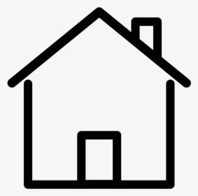 Home Visits & Hangouts - Home Icon Outline Png, Transparent Png, Free Download