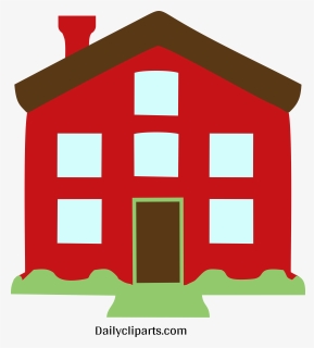 Red Home Icon Image - Red Homeicon, HD Png Download, Free Download