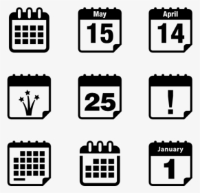 Calendar Icons - Calendar Icon Small Size, HD Png Download, Free Download