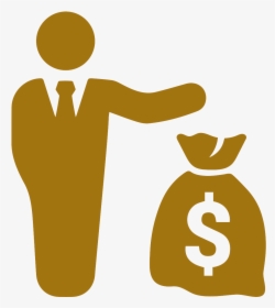 Man With Money Icon Clipart , Png Download - Risk Icon Noun Project, Transparent Png, Free Download