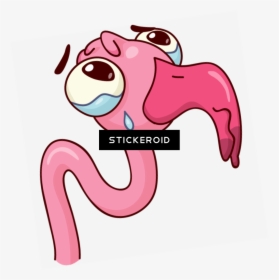 Tear - Sad Flamingo Clipart, HD Png Download, Free Download