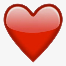 Heart Red Redheart Snapchat Snapchatsticker Sticker - Transparent Background Red Heart Emoji, HD Png Download, Free Download