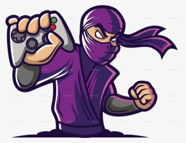 Png Gaming Ninja Logo Color 01 Gaming Ninja - Ninja Gaming Logo Png, Transparent Png, Free Download