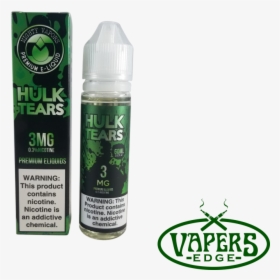 Hulk Tears By Mighty Vapors Eliquid - Cosmetics, HD Png Download, Free Download