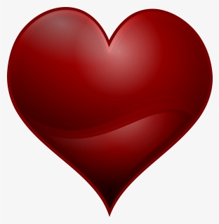 Free Red Heart Clip Art - Love Heart Symbol Png, Transparent Png, Free Download